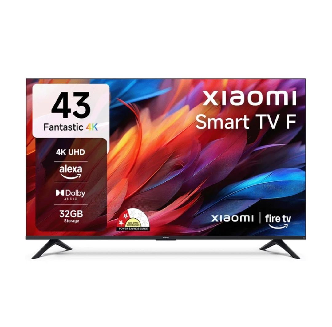 XIAOMI A Series 108 cm (43 inch) Full HD LED Smart Google TV with 200+ Free Channels | HDR 10 | Dolby Audio | Premium Metal Bezel-less Design | DTS X | DTS Virtual: X | Mi TV (L43MB-AFIN)