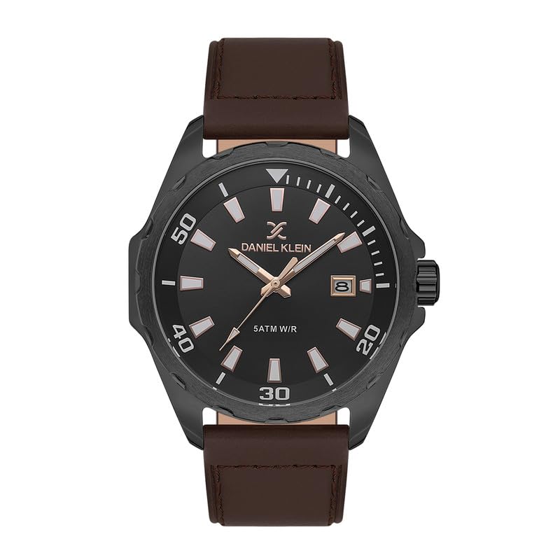 Daniel Klein Black Dial Premium Men Analogue Watch - DK.1.13653-4