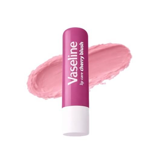 Vaseline Lip Care | Cherry Blush Tinted Lip Balm Stick | up to 48Hr moisturization | 4.8g