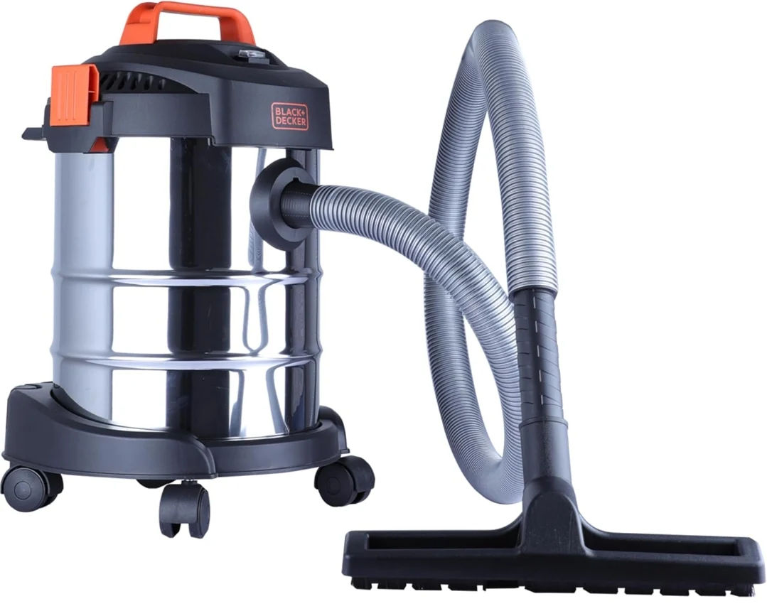 BLACK+DECKER BDWDS12-IN Corded WET & DRY Vacuum Cleaner For Home,1000 Watts,18.5 kPA Suction
