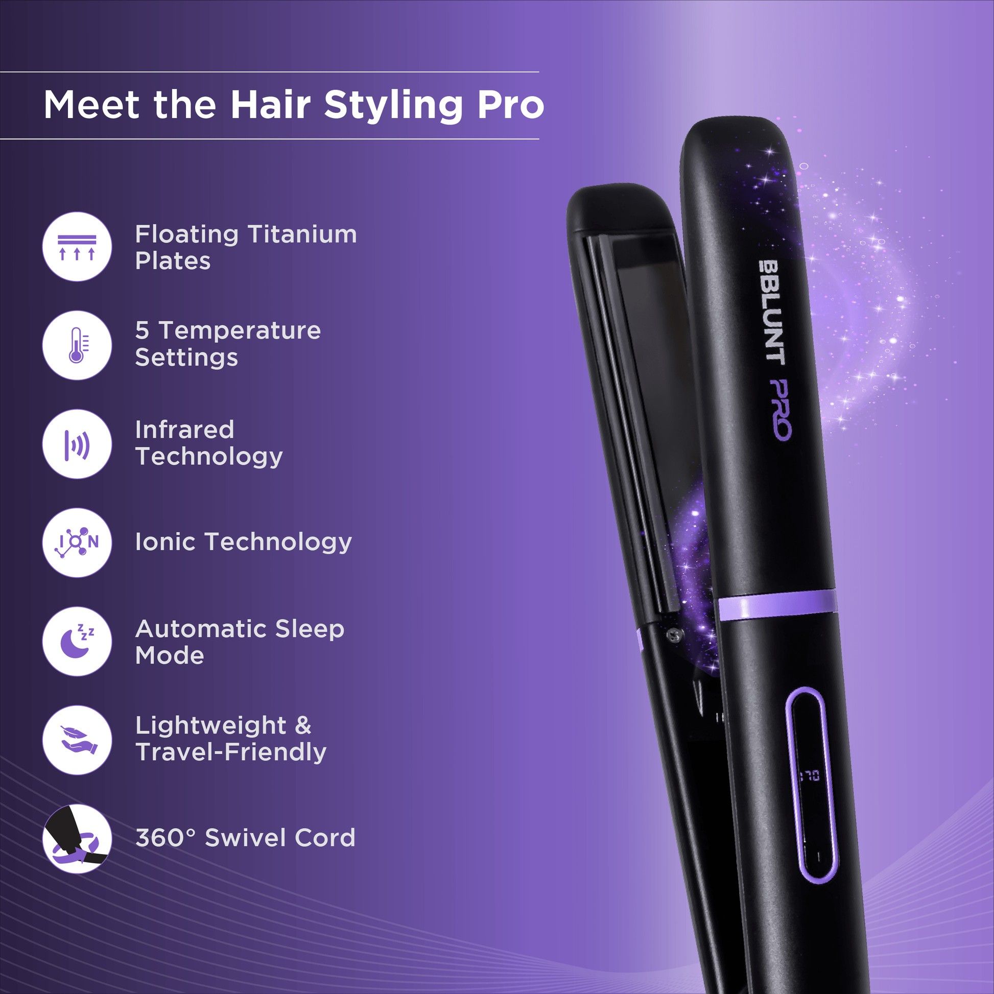 BBlunt Hair Straightener