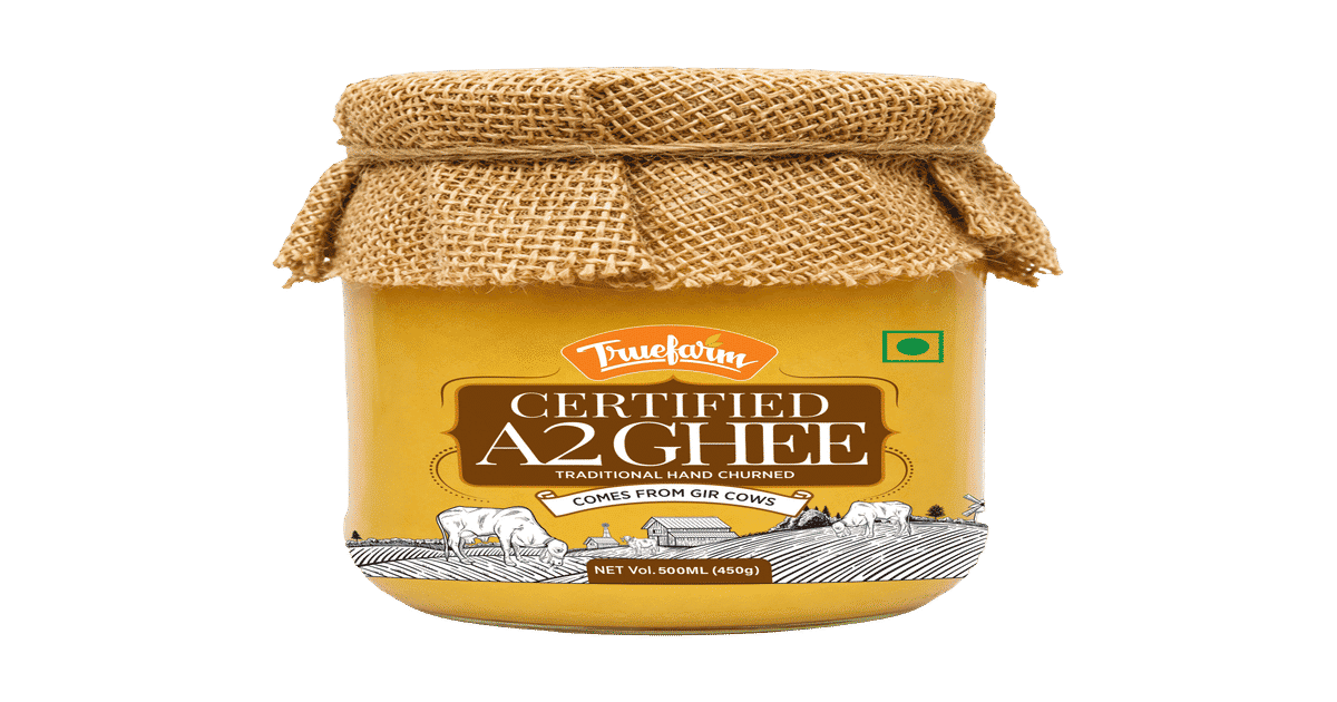 Truefarm Certified A2 Ghee 500 ML