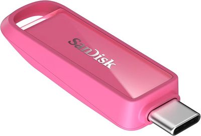 SanDisk Phone Drive with USB-C, 512GB, Upto 150 MB/s, Seastar Pink, 2Y Warranty, Automatic Backup Using SMZ,