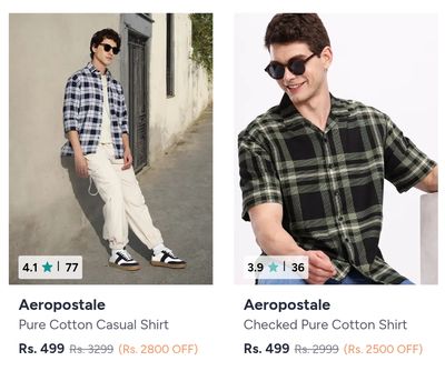 Aeropostale Cloths upto 85% Off + Extra 10% with Coupon