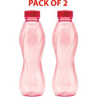 Pack of 2 Milton 1000ml Water Bottles | Leakproof Reusable Water Bottle for Home, Office & Gym | Assorted Colors