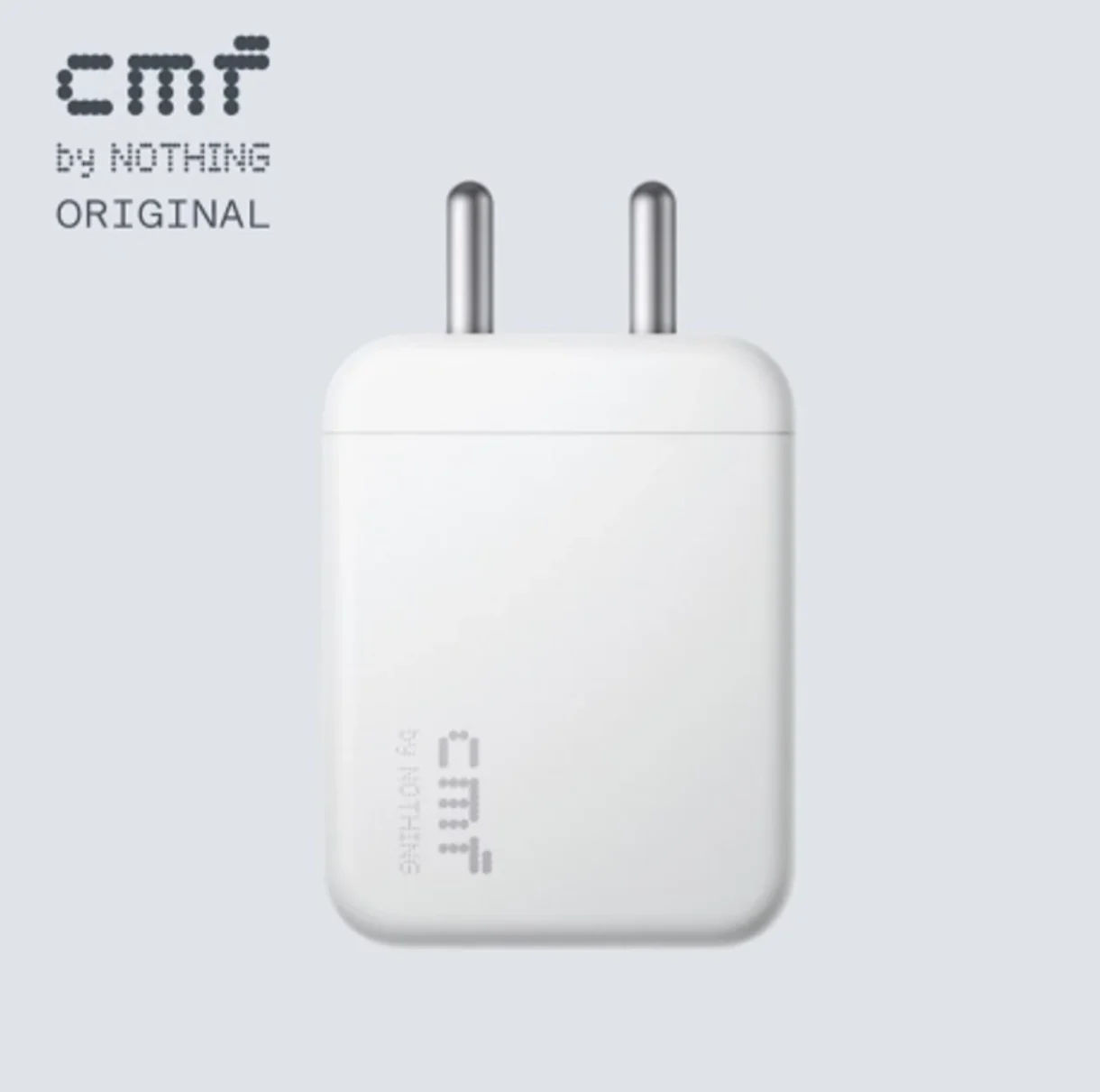 CMF by Nothing 33 W Quick Charge 3 A Wall Charger for Mobile (White)