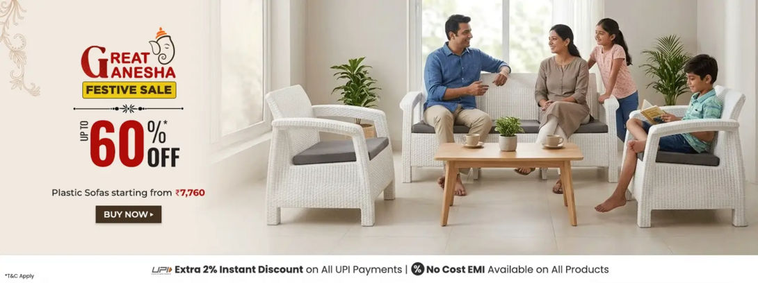 Great Ganesha Festival Sale | Upto 60% Off | Bank offers & Instant Discounts (UPI)