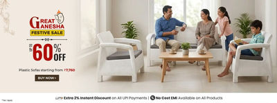 Great Ganesha Festival Sale | Upto 60% Off | Bank offers & Instant Discounts (UPI)