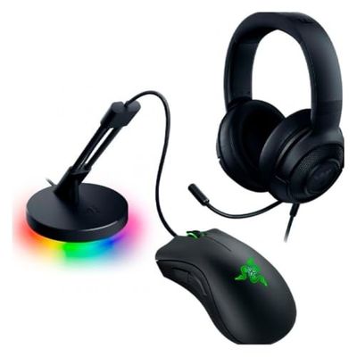 Razer Game On Bundle Gaming Combo with DeathAdder Essential Wired Mouse