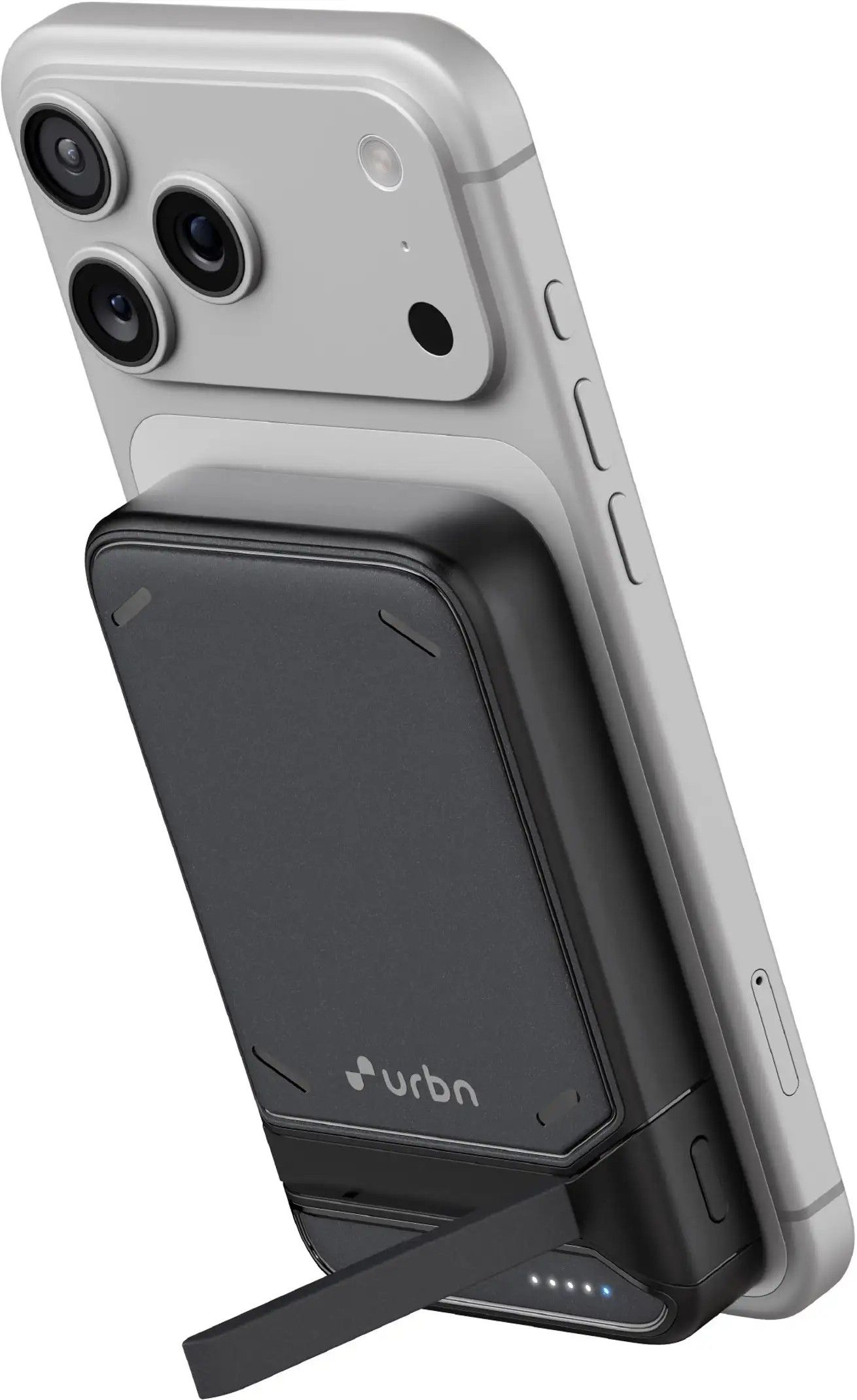 URBN 10000 mAh 22.5 W Wired & Wireless With MagSafe Compact Pocket Size Power Bank (Black, Lithium Polymer, for Mobile, Smartwatch, Earbuds)