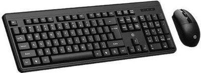 HP KM200 Wireless Standard Desktop Keyboard Compatible with Desktop, Laptop (Black)