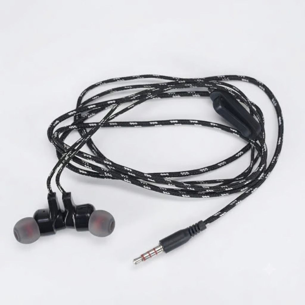 Wired In-Ear Earphones with 3.5mm Jack & Mic @45