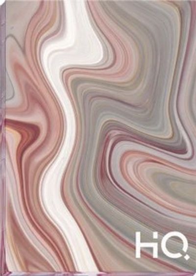 NAVNEET HQ Onyx Case Bound Note Book A5 Notebook Single Ruled 192 Pages (Brown)