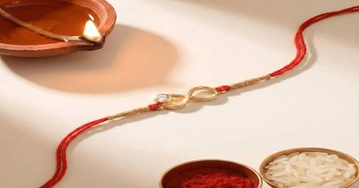 Palmonas rakhi @90%disount with free diamond bracelet worth 3500