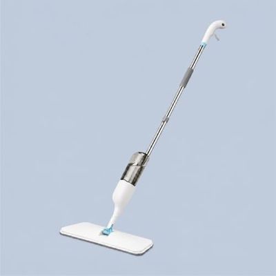Lifelong Spray Mop for Floor Cleaning | Stainless Steel Handle with Refillable Bottle & Microfiber Pad | 360° Rotating Head | Wet & Dry Mop for Tile, Wood, Marble| Easy Trigger Spray for Home Use