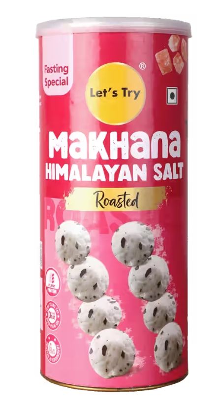 Let's Try Himalayan Salt Roasted Makhana
