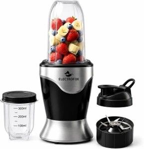 Electrofox ActiveBlend 2 Jar Pro Nutri Blender 750 W Juicer Mixer...more