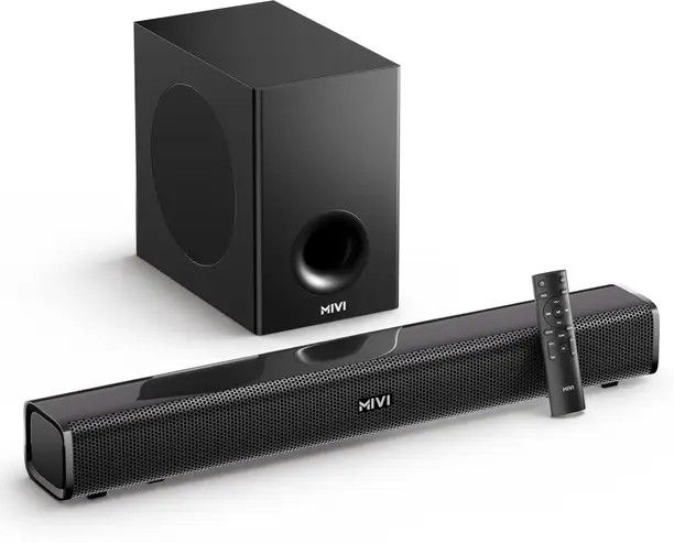 Mivi Fort H350 350W 5.1 Channel Soundbar with Subwoofer & Satellites