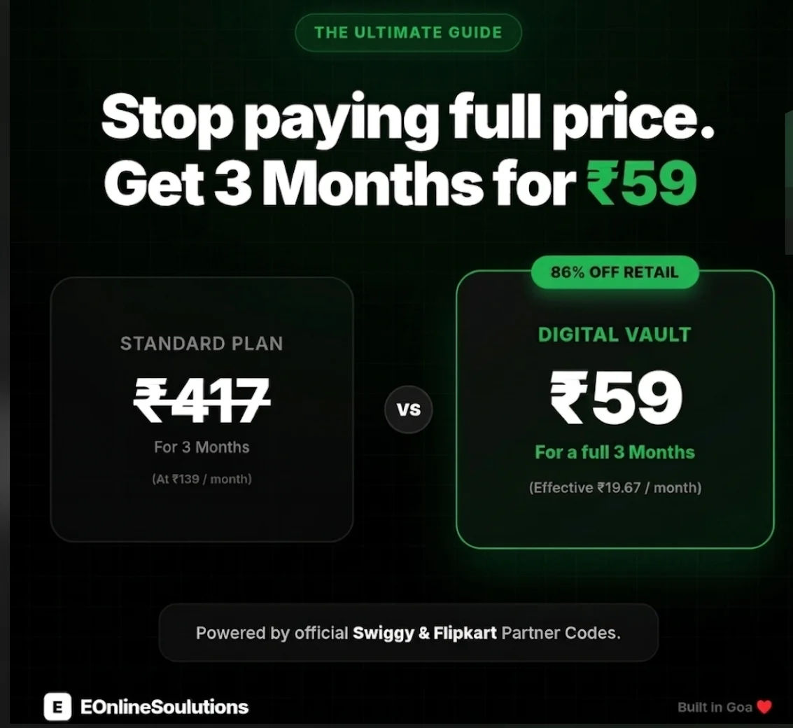Spotify premium 3 months @₹59