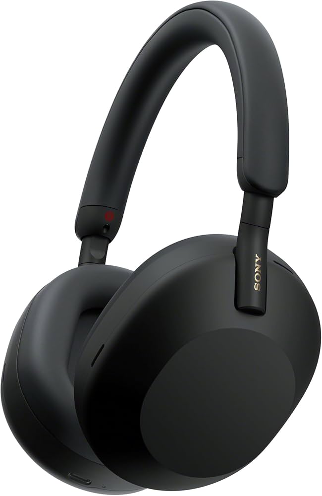 Sony WH-1000XM5 Best Active Noise Cancelling Wireless Bluetooth Over Ear Headphones with Mic