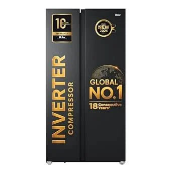 Haier 540 L 3 Star Frost Free Inverter Side by Side Refrigerator