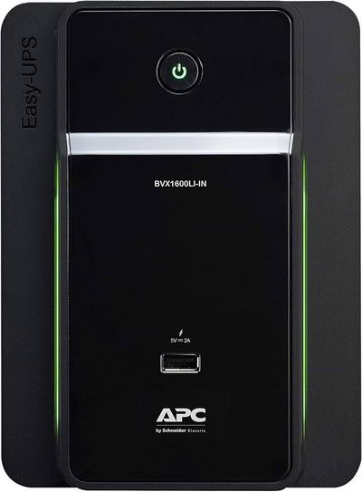 APC Easy UPS BVX1600LI-IN 1600VA / 900W Power Backup UPS for Content Creators & Small Business | 6 Backup Sockets with AVR Protection | Ideal for Editing Setups, Workstations | 2 Year Warranty