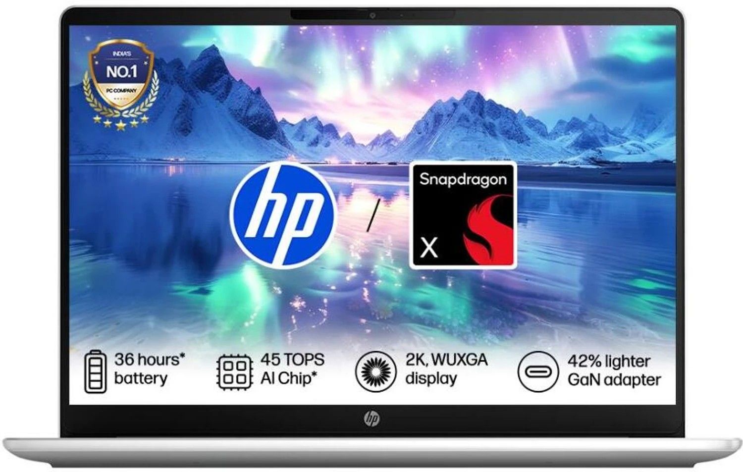 HP Omnibook 3 Next Gen AI PC Snapdragon X - (8 GB/512 GB SSD/Wind...more