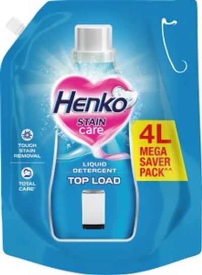 Henko Stain Care Detergent Liquid Top Load Liquid Detergent Fresh...more
