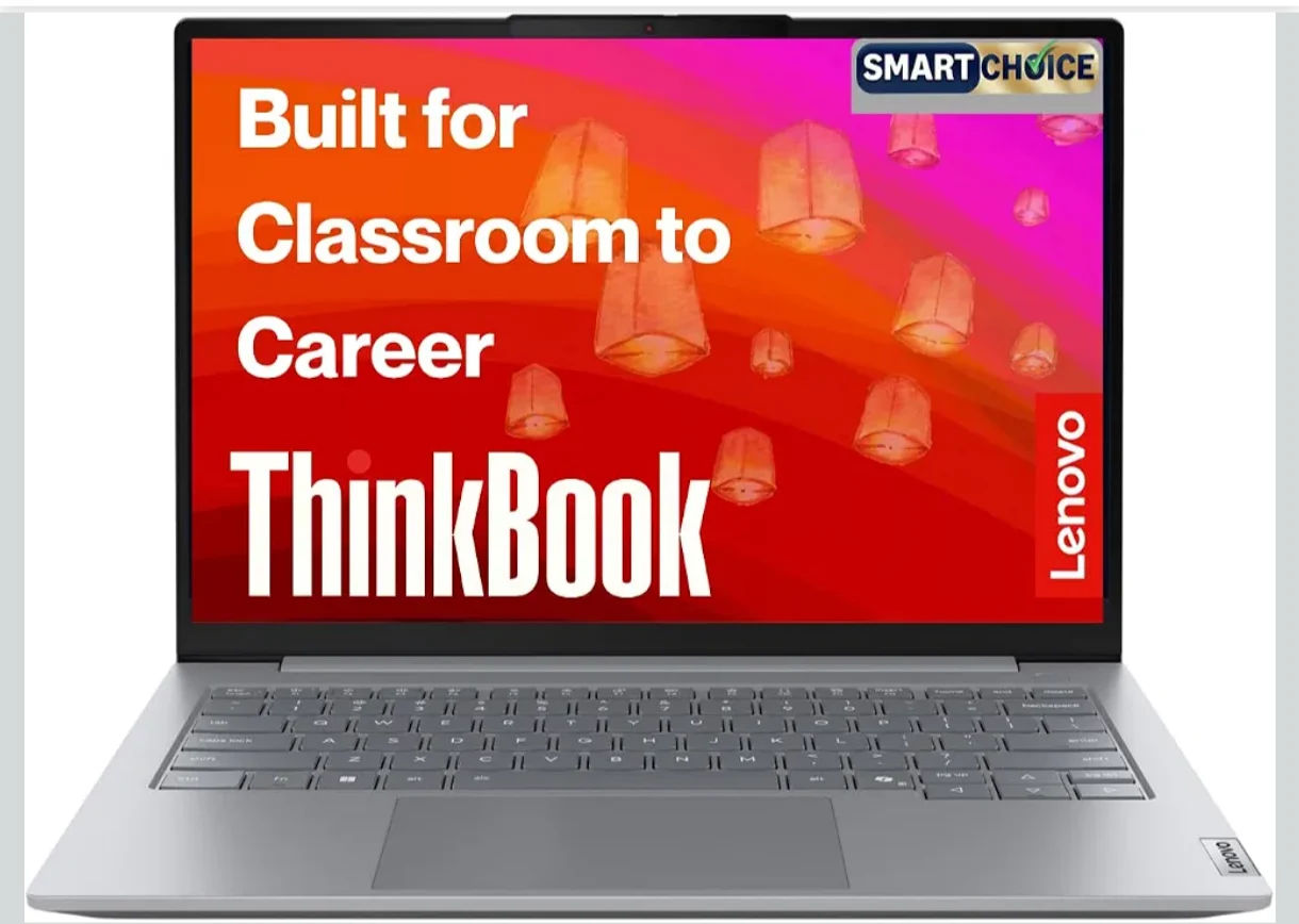 Lenovo Smartchoice ThinkBook 14, AMD Ryzen 7 250 (Coequal R7 8845HS), 16GB RAM, 1TB SSD, WUXGA IPS 14” (35.56cm), Win11 Home, Arctic Grey, 1.36Kg, 21V0A01VIG, FPR, Backlit, 400Nits, 1Y Warranty,Laptop