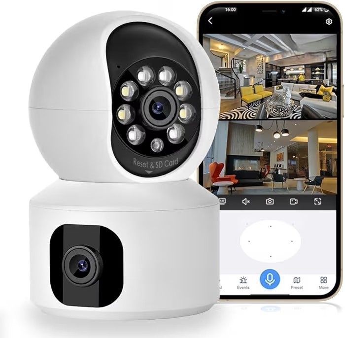 MacCam 4+4MP Smart WiFi PTZ CCTV Camera (MGT) (MGT3)