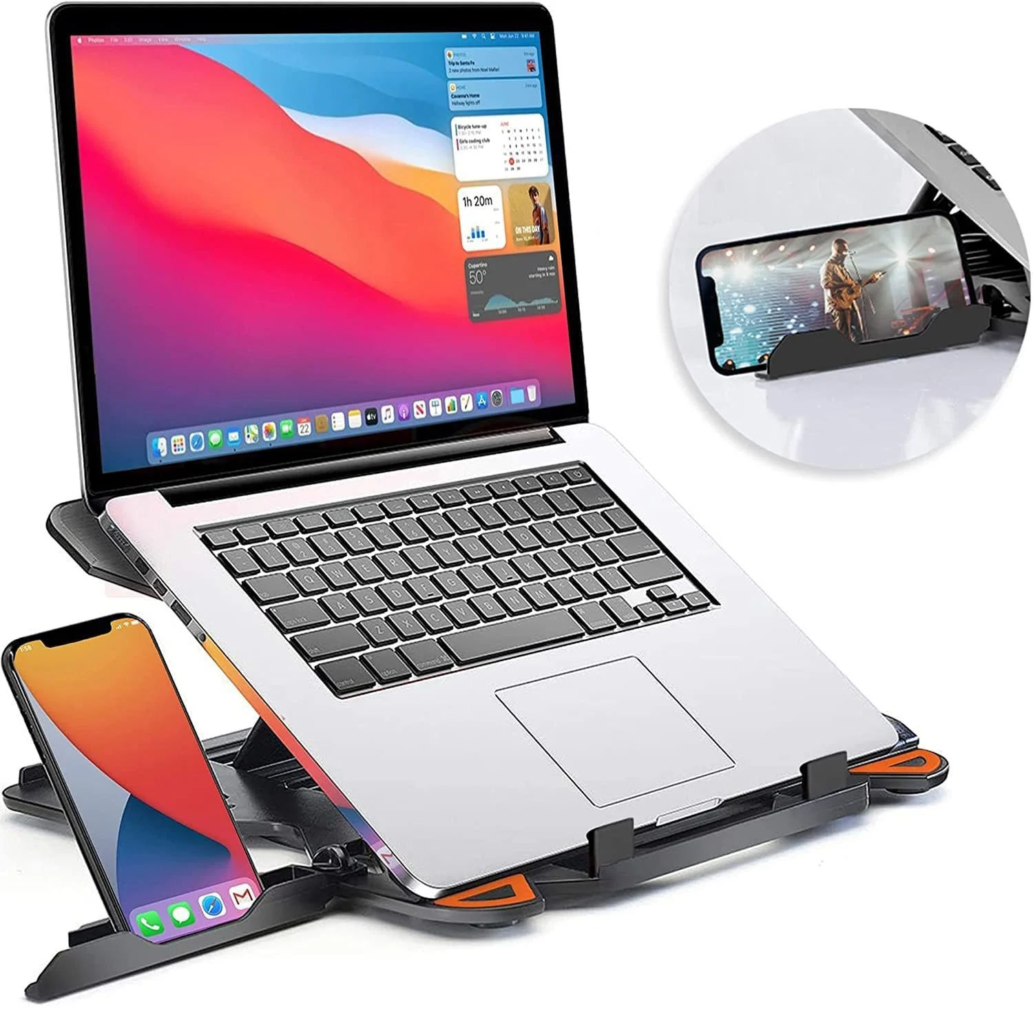 striff 2-in-1 laptop and mobile stand