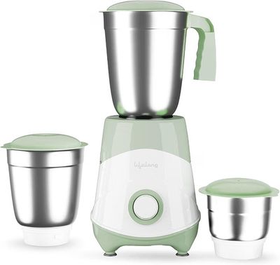 Lifelong Mixer Grinder for Kitchen | 3 Jar 500Watt Mixie with Chutney Jar, Liquidizing Jar & Wet Grinder | Blender for Juices