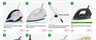 Small Home Appliances - Buy Small Home Appliances Online at Low Prices In India | Flipkart.com
