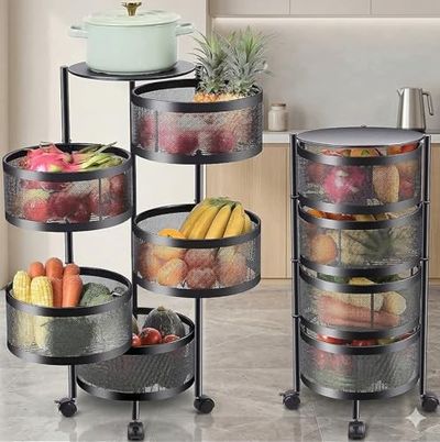 HomeWiz Round Kitchen Rack 5- Layer [₹3290 Coupon]