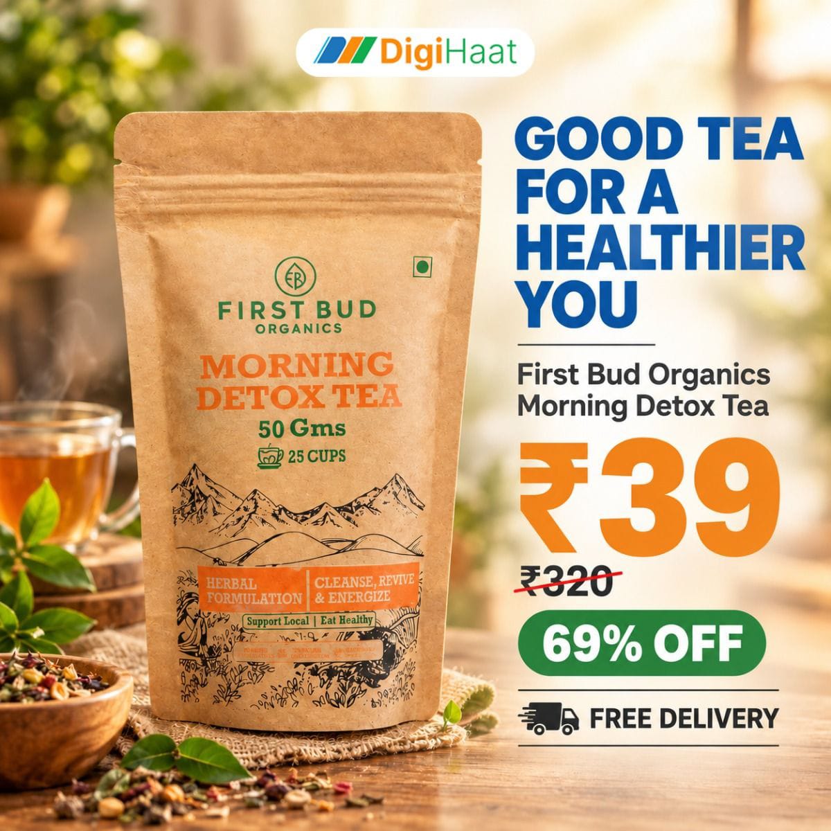 Check out Ultimate Detox Tea - Morning on DigiHaat