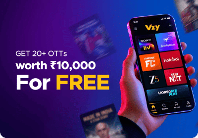 Cash Karo deal 100% cash back on ott plans for new users of VZY Platform