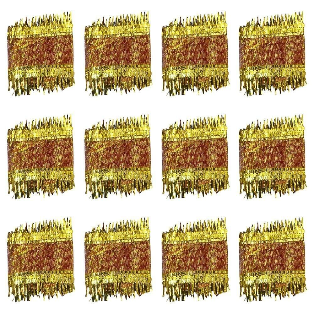 Divine Sutra Red Forehead Chunni (Pack of 12)