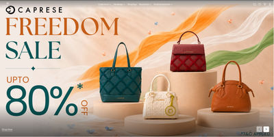 Caprese - Freedom Sale | Upto 80% Off