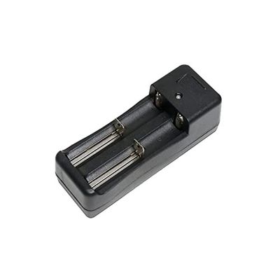 Electronic Spices Li-ion Battery Universal Charger Dual 3.7V Battery (18650 Battery Charger)