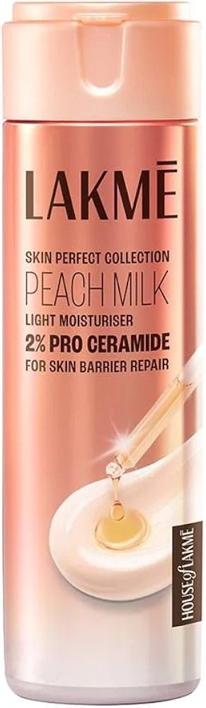 Lakme Peach Milk Pro Ceramide Moisturizer For Dry, Normal & Sensitive 200ml