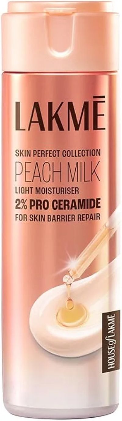 Lakme Peach Milk Pro Ceramide Moisturizer For Dry, Normal & Sensitive 200ml