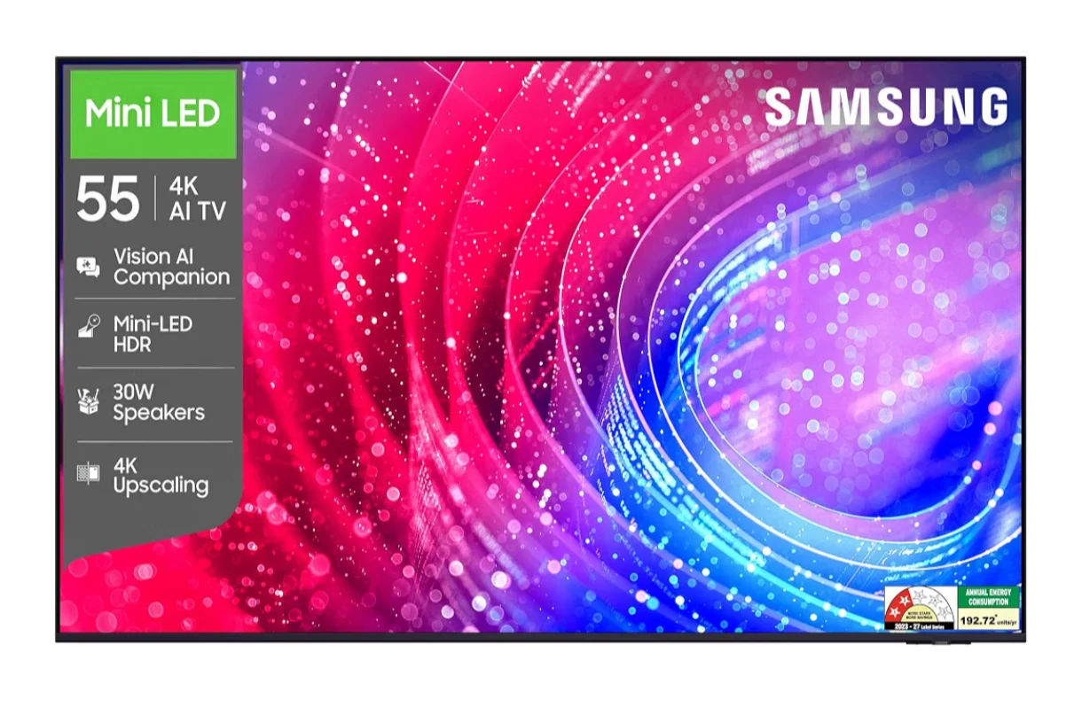 Samsung 55 inches Mini LED 4K Samsung Vision AI Smart TV UA55M2EHAULXL