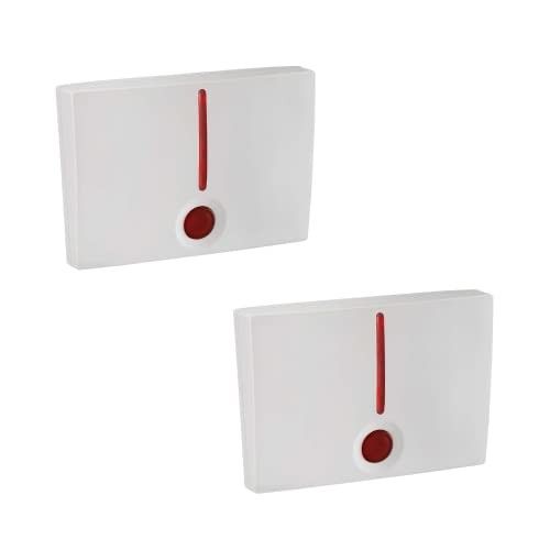 Anchor by Panasonic Wahe Guru Door Bell for Home and Office (Pack of 2, White)
