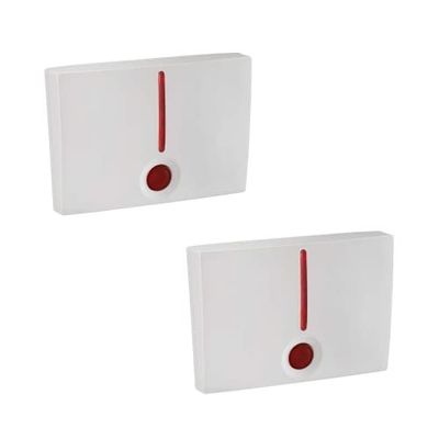 Anchor by Panasonic Wahe Guru Door Bell for Home and Office (Pack of 2, White)