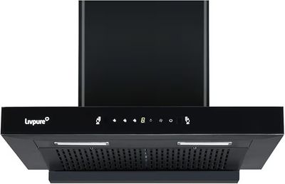 Livpure Fenix 60 cm | T-Shape Chimney | 1400 m³/hr Suction | Filterless | Touch & Gesture Control