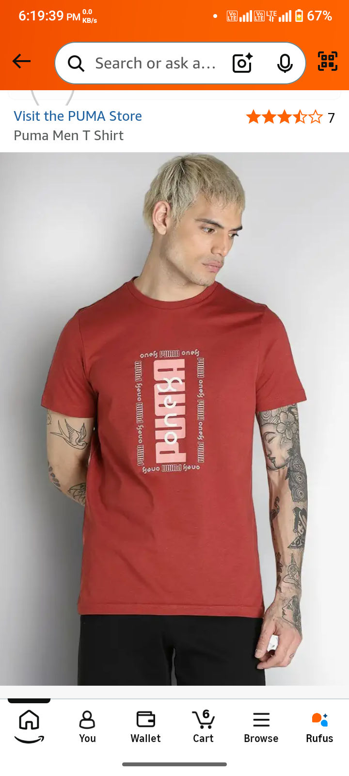 Puma Men T Shirt