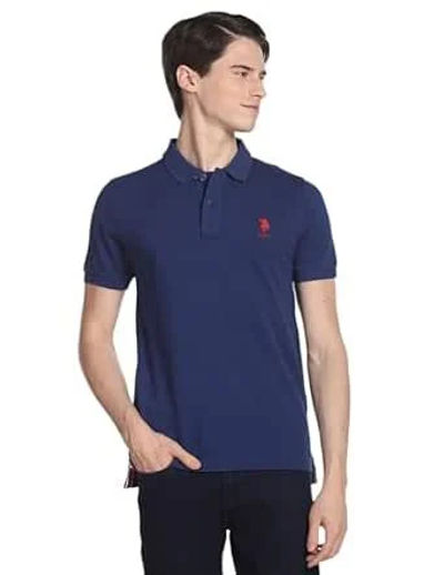 U.S. POLO ASSN. Men's Cotton Regular Fit Half Sleeve T-Shirts (
