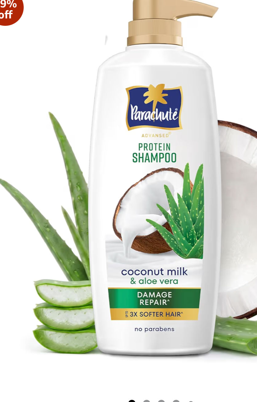Grab fast Parachute Advansed Protein Shampoo 1200ml @199