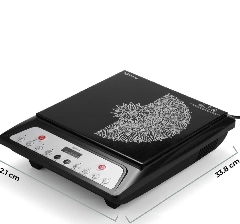 Lifelong 1800 Watt Induction Stove With Surge Protection, Electric Induction