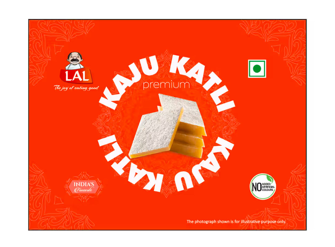 Lala Kaju Katli 200gm @75, Salted peanuts 140gm @14, Chicken Masala @25, Kyari Plant @85